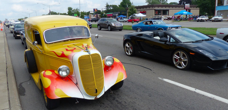 Illustration for article titled The Weirdest And Sexiest Cars That Showed Up To The Woodward Dream Cruise